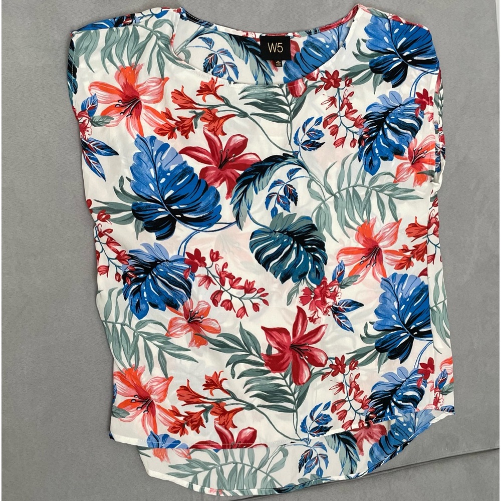 Tropical print shirt